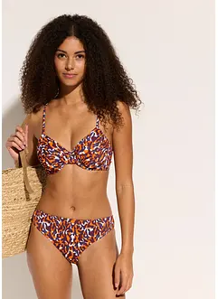 Bygelbikini (2 delar) med högt skurna benöppningar, bonprix