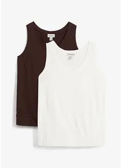 Linne av ekologisk bomull (2-pack), bonprix