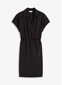 Miniklänning med omlottlook, bonprix