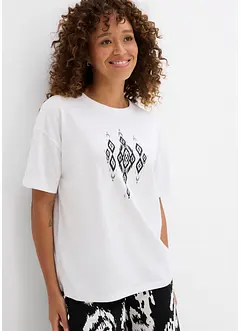 T-shirt med tryck, bonprix