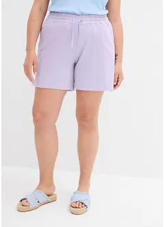 Trikåshorts i ren bomull, bonprix