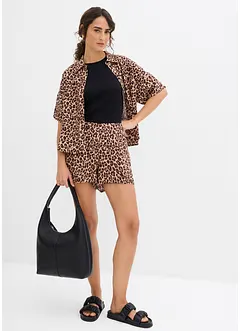 Shorts av mjuk viskos, bonprix