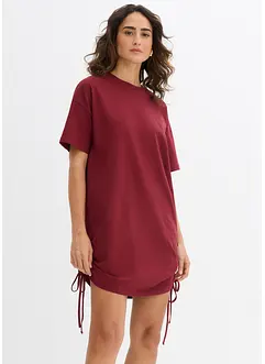 Jerseyklänning av elastisk bomullsmix, bonprix