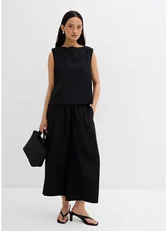 Bluslinne i ren bomull, bonprix