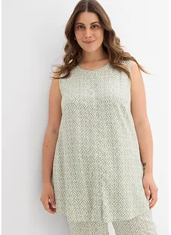 Lång blus av mjuk viskos, bonprix