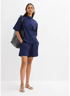 Dra-på-shorts av ren bomull, bonprix
