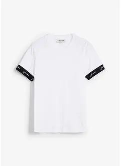 T-shirt av ekologisk bomull, Slim Fit, bonprix