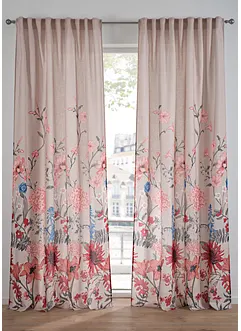 Gardinlängd med strukturerad yta (1-pack), bonprix