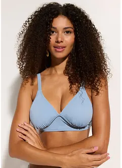 Bikiniöverdel med bred nederkant, bonprix