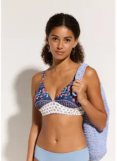 Bikiniöverdel med bred nederkant, bonprix