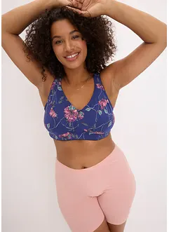 BH utan bygel med ekologisk bomull (3-pack), bonprix