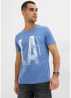T-shirt i ekologisk bomull, Slim Fit, bonprix