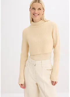 Tröja med lager-på-lager-look, bonprix