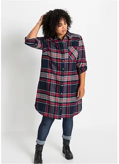 Skjortklänning i ren bomull, bonprix