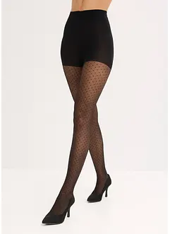 Strumpbyxa med nätmönster (30 den), bonprix