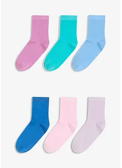 Korta strumpor med viskos (6-pack), bonprix