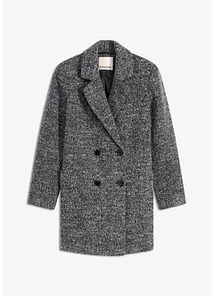 Kort kappa med yllelook, bonprix