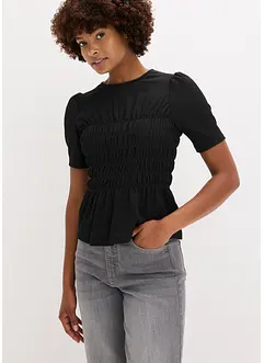 Topp med smock, bonprix