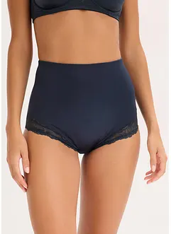 Trosa i glansigt material med medelhög formande effekt (2-pack), bonprix