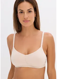 Bralette Feel Comfort av mjuk modal (2-pack), bonprix
