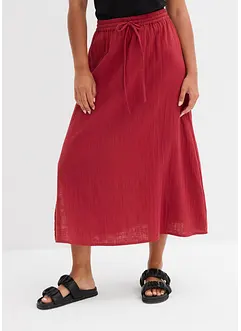 Maxikjol av muslin, bonprix