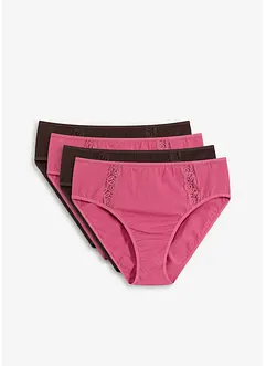 Maxitrosa med ekologisk bomull (4-pack), bonprix