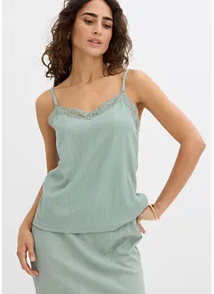 Linne i tunn kräpp, bonprix