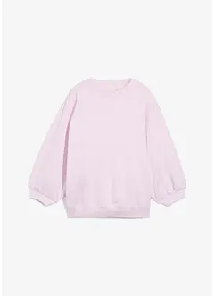 Sweatshirt i oversizemodell av ren bomull, bonprix