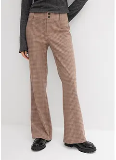 Byxa med flare och  hög midja, bonprix