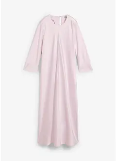 Klänning av glansig satin, bonprix