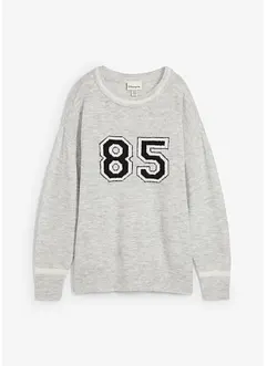 Oversizetröja med överskurna axlar, bonprix