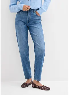 Mom Jeans High Waist, cropped, bonprix