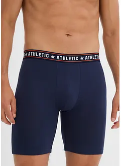 Långa boxershorts med bomull (2-pack), bonprix