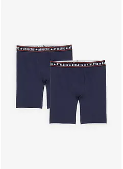 Långa boxershorts med bomull (2-pack), bonprix