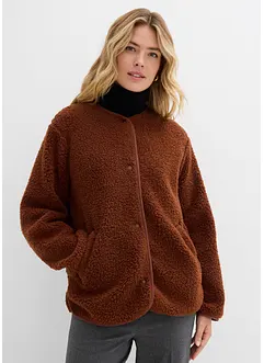 Jacka i teddyfleece, bonprix