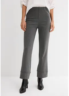 Byxa i materialmix, bonprix