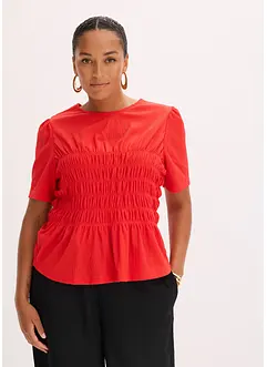 Topp med smock, bonprix