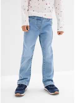 Bootcut Jeans Mid Waist för barn, med bekväm midja, bonprix