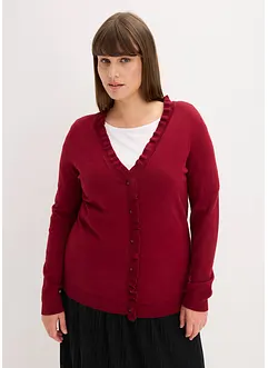 Finstickad cardigan, bonprix