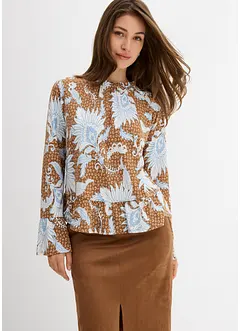 Blus av mjuk modalmix, bonprix