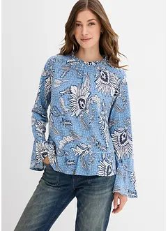 Blus av mjuk modalmix, bonprix