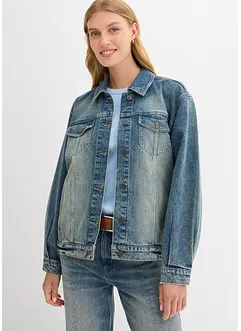 Jeansjacka i oversize-modell, bonprix