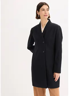 Kort kappa med yllelook, bonprix