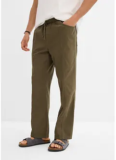 Dra på-byxa, Classic Fit, Straight, bonprix