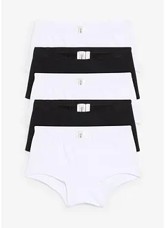 Hipstertrosa med mjuk ekologisk bomull (5-pack), bonprix