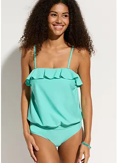 Bandåtankini med flexibla axelband (2 delar), bonprix