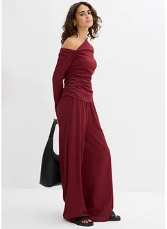 One shoulder-topp av kräpp, bonprix