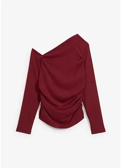 One shoulder-topp av kräpp, bonprix