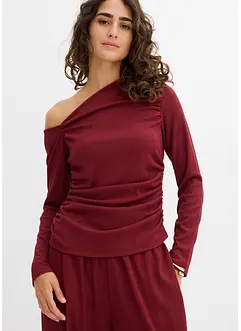 One shoulder-topp av kräpp, bonprix