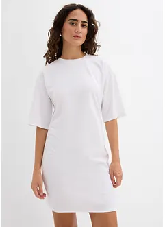Trikåklänning i vid modell, bonprix